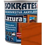Sokrates Silnovrstvá akrylátová lazura 2 kg mahagon – Zbozi.Blesk.cz