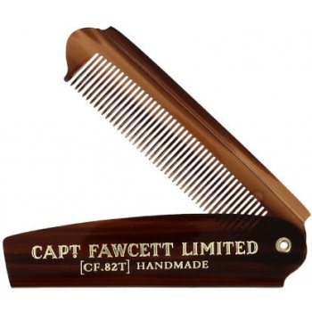 Captain Fawcett skládací hřeben na vousy 11 cm
