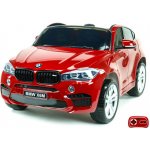 Daimex dvoumístné elektrické autíčko BMW X6 M s 2.4G D.O. elektrickou brzdou AUX a USB vínová – Zboží Mobilmania