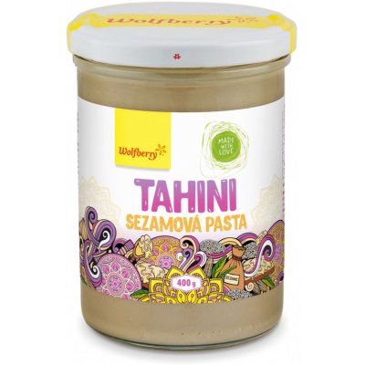 Wolfberry Tahini sezamová pasta 400 g – Zboží Mobilmania