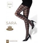 Lady B vzorované punčochové kalhoty Sara 20/40 DEN kostka – Zboží Mobilmania