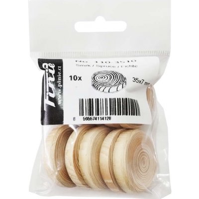 Smrkové dřevěné suky 35x7 mm - 10ks MAGG 110-3510 – Hledejceny.cz