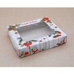 Dortisimo Vánoční krabice na cukroví s potiskem (18 x 15 x 3,7 cm) – Zboží Mobilmania