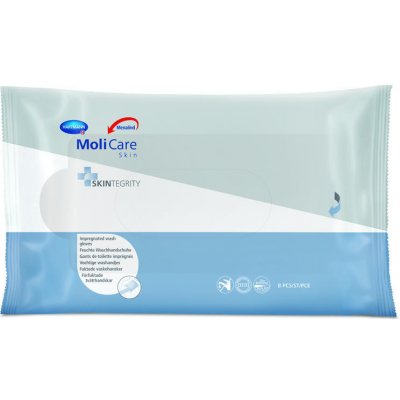 MoliCare Skin Napuštěné mycí žínky 8 ks – Zboží Dáma