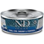 N&D Ocean Cat Tuna Cod Shrimp & Pumpkin 70 g – Hledejceny.cz