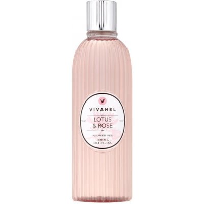 Vivian Gray Vivanel Lotus & Rose krémový sprchový gel 300 ml