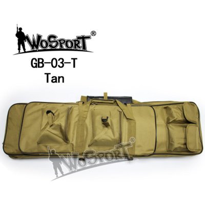 Wosport transportní na 2 zbraně 100 x 30 x 5 cm písková – Hledejceny.cz