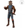 Karnevalový kostým Rocket Raccoon Deluxe GOTG 2 Adult D STD