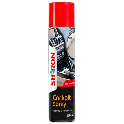 Sheron Cockpit Sprej pomeranč 400 ml – Zbozi.Blesk.cz