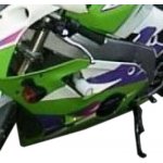 RG Racing padací chrániče pro motocykly Kawasaki Zxr400, bílé (pár) - Černá