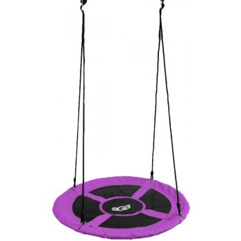 Aga Závěsný houpací kruh 100 cm Růžový