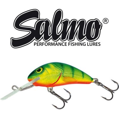 SALMO Hornet Plovoucí 6cm Hot Perch – Hledejceny.cz