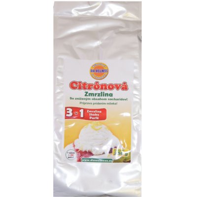 Dia Wellness Prášek na citronovou zmrzlinu 250 g – Zbozi.Blesk.cz