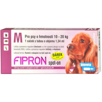 Fipron Spot-on Dog M 3 x 1,34 ml – Hledejceny.cz