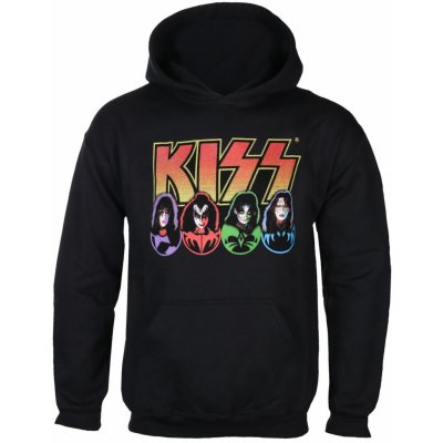 ROCK OFF Kiss Logo černá – Zbozi.Blesk.cz