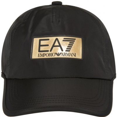 EA7 EMPORIO ARMANI TRAIN GOLD LABEL U CAP 2401444R10400020 Černá