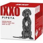 IXXO Repelentní pipeta pro psy nad 20 kg 6 x 10 ml – HobbyKompas.cz