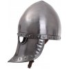 Karnevalový kostým Lord of Battles Italo Normanská helma s koženou výstelkou síla 1 5 mm