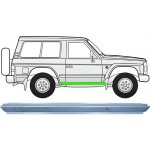 Opravný plech prahu na Nissan Patrol 1990-1997 / Levá = Pravá (symetrická) (3 dveře)