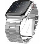 SWISSTEN ŘEMÍNEK PRO APPLE WATCH KOVOVÝ 38/40/41 mm STŘÍBRNÝ 46000302 – Zboží Mobilmania