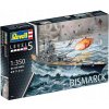 Sběratelský model Revell ModelKit loď 05040 Battleship Bismarck1:350