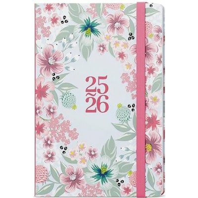 Baloušek Lungo B6 Týdenní 2026 Květy – Zboží Dáma