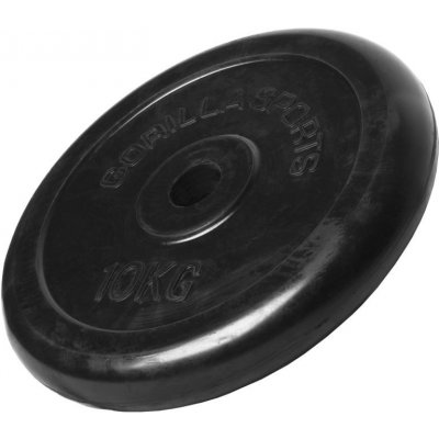 Gorilla Sports litina 10 kg 31 mm – Hledejceny.cz