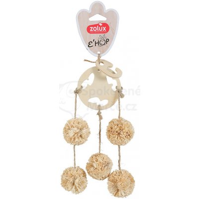 Zolux závěs s pěti bambulemi 8 x 4 x 30 mm – Zbozi.Blesk.cz