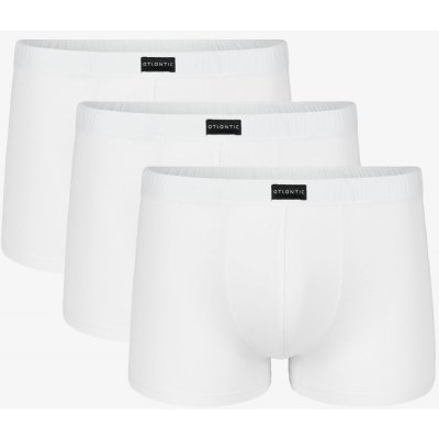 Atlantic Pánské boxerky 3BMH-007 bílá – Zboží Dáma
