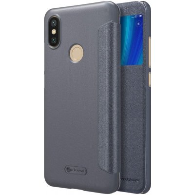 Nillkin Sparkle S-View Pouzdro Black Xiaomi Mi A2 – Hledejceny.cz