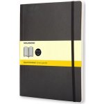 Moleskine Zápisník - měkké desky černý B5 čtverečkovaný – Zboží Dáma