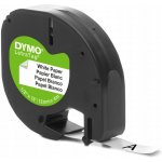Dymo S0721510, černý tisk/bílý podklad, 4m, 12mm, – Zboží Dáma