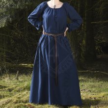 Outfit4Events Ranně středověké Isabel modrá