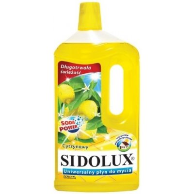 Sidolux Universal univerzální čistič na všechny povrchy a podlahy Svěží citron 1 l – HobbyKompas.cz