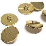 Plochý kovový knoflík s očkem zlatý vel. 32" (20mm) 942042 – Zbozi.Blesk.cz