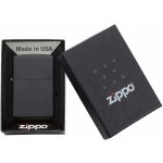 Zippo Mat benzínový te černý Regular Lighter 26092 – Zboží Dáma