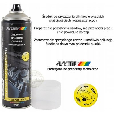 Motip Čistič motorů 500 ml – Hledejceny.cz