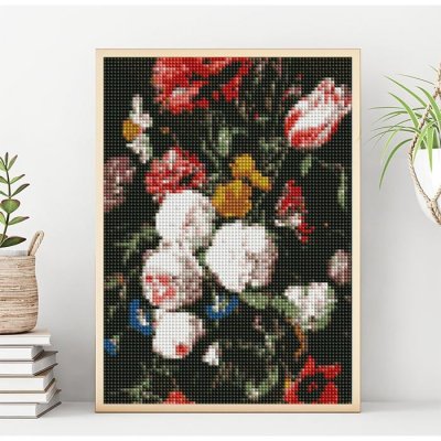 S.old - Diamantový obraz - Váza s květinami 78994 – Zboží Dáma