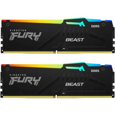 Kingston Fury Beast DDR5 32GB 6000MHz CL36 (2x16GB) KF560C36BBE2AK2-32 – Zboží Živě