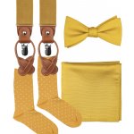 Bubibubi sada Daisy s motýlkem a kšandami žlutá – Zboží Mobilmania