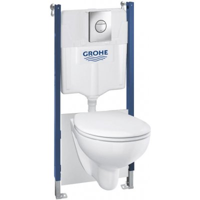 GROHE Solido tlačítko Sail chrom + sedátko 39415000 – Sleviste.cz