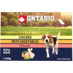 Ontario Adult Dog Chicken with Vegetable 320 g – Zboží Mobilmania