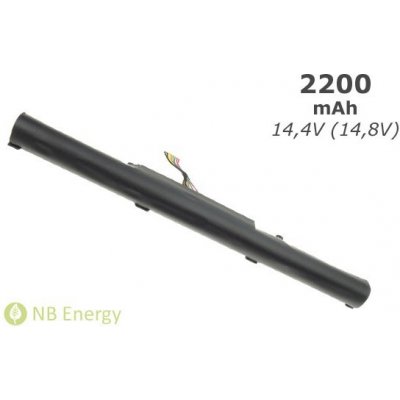 NB Energy A41-X550E 2200mAh Li-lon - neoriginální – Zbozi.Blesk.cz