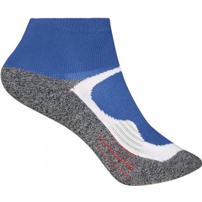 James & Nicholson ponožky Sport Socks Short Modrá královská – Zboží Mobilmania