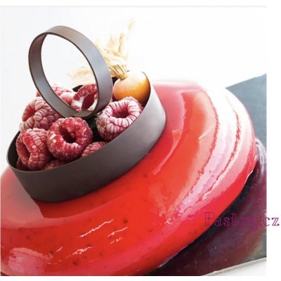 Pastry Zrcadlová poleva Mirror Glazé MALINA červená 250 g – Zboží Mobilmania