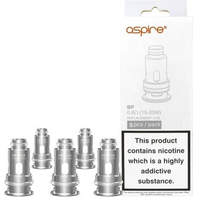 Aspire BP Coil dual 0.6 ohm 5 ks – Hledejceny.cz