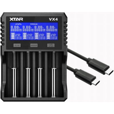 XTAR VX4 18650 / 32650 Li-ION / Ni-MH 4 kanály – Zboží Živě