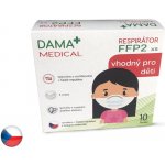 Dama Trade respirátor FFP2 vhodný pro děti Auta 10 ks – HobbyKompas.cz