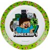 Talíř Popron Plastový talíř Minecraft 22cm