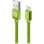 SWISSTEN TEXTILE datový kabel USB - Lightning 1.2m – Zboží Mobilmania